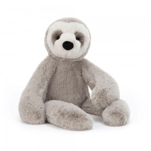 Selva Y Safari Jellycat Bailey Sloth 41cm x 11cm x 10cm Gris Argentina | WFOEH-5012