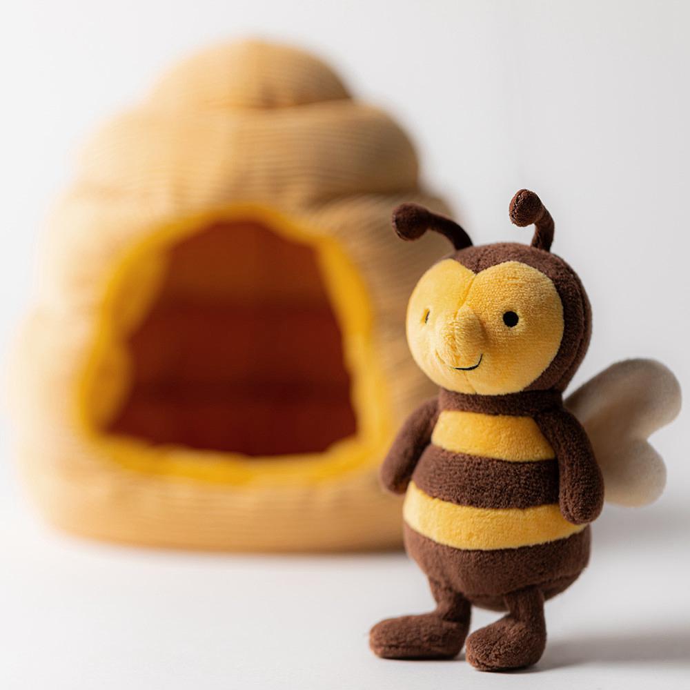 Bichos E Insectos Jellycat Honeyhome Bee 18cm x 17cm x 13cm Amarillo  Argentina |  ZWGPY-0392