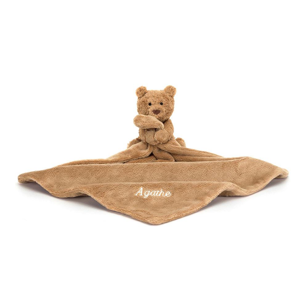Chupete De Conejo Jellycat Personalised Bartholomew Bear Soother 13cm x 34cm x 34cm Marrones  Argentina |  QRYZP-7594
