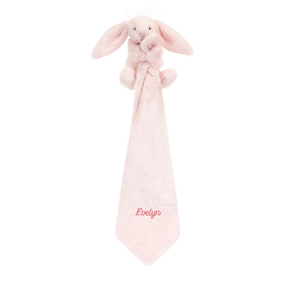 Chupetes Y Mantas Jellycat Personalised Bashful Bunny Soother 15cm x 34cm x 34cm Rosas  Argentina |  RNSAM-1037