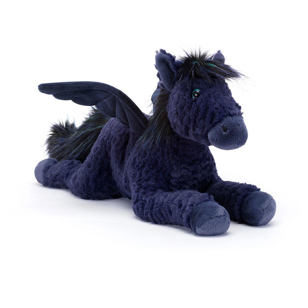 Criaturas Míticas Jellycat Seraphina Pegasus 23cm x 16cm x 49cm Azules  Argentina |  ZSBCR-6572