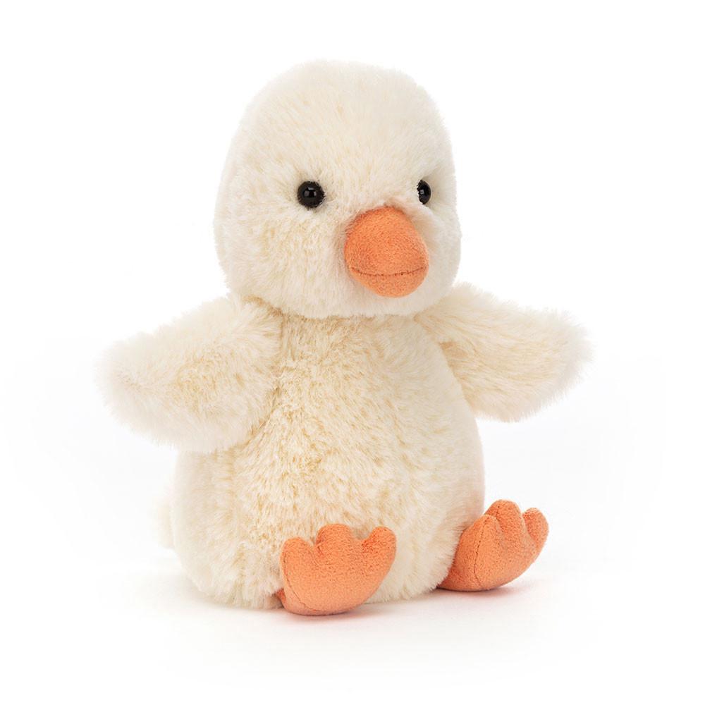 Farmyard Jellycat Nippit Duck 5.5in x 2.8in x 2.4in Amarillo  Argentina |  SRFVY-4301