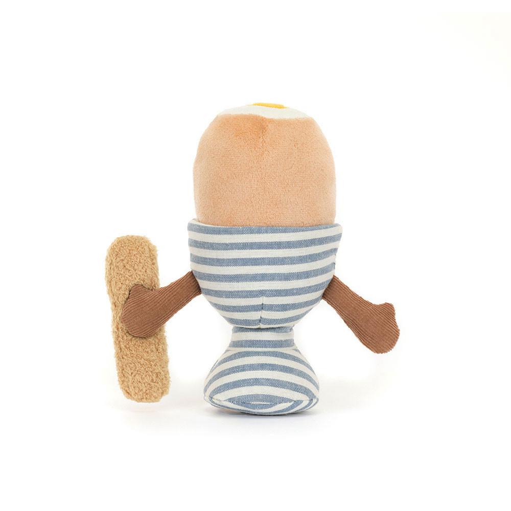 Foodies Jellycat Amuseables Eggetha Egg & Lance Soldier 16cm x 12cm x 6cm Beige  Argentina |  MSTJI-8395