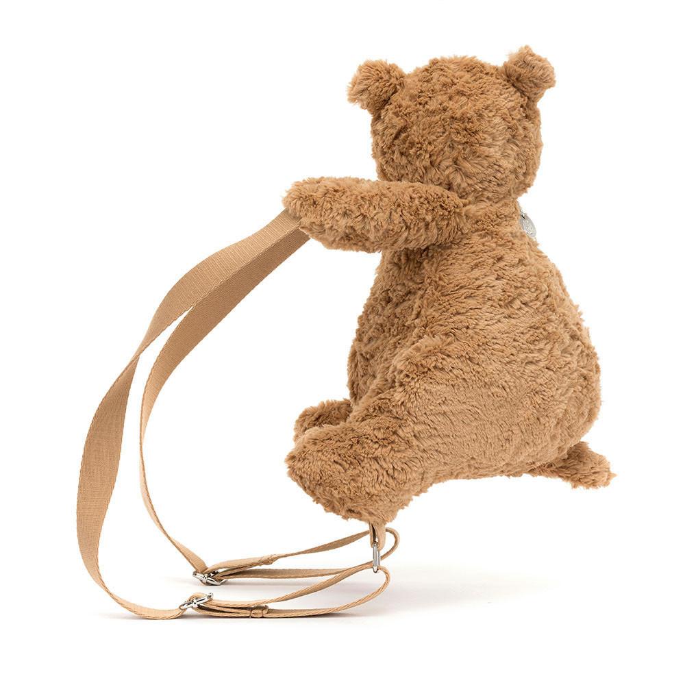 Mochilas Jellycat Bartholomew Bear 31cm x 17cm x 14cm Marrones  Argentina |  UHFOQ-2869